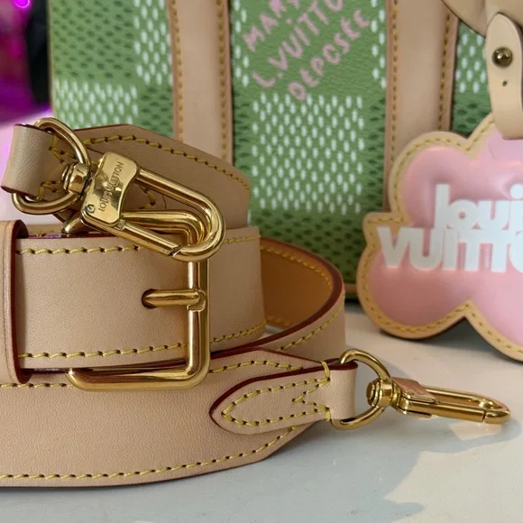 Louis Vuitton Damier Golf Nano Porte Documents Voyage Bag ~ Like New w/Dust Bag - Picture 3 of 15